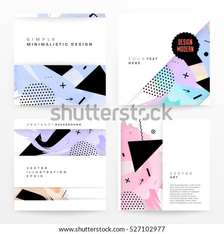 Geometric background Template for covers, flyers, banners, posters and placards, may be used for presentations and books, EPS10 vector illustration