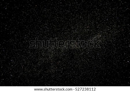 Starry, night sky. The Milky Way, our the galaxy.