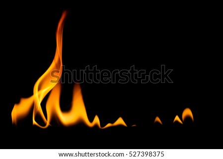 Fire flames background