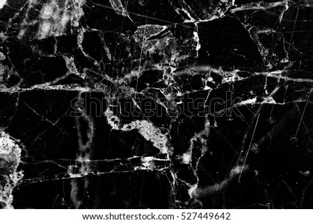 patterned natural structure of black and white marble texture. Abstract background.