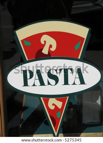 pasta sign