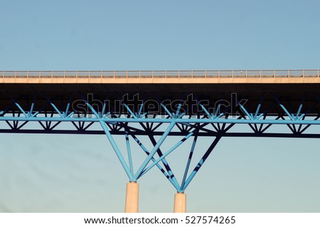 Freeway bridge
