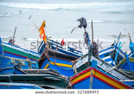 Boats in Morocco