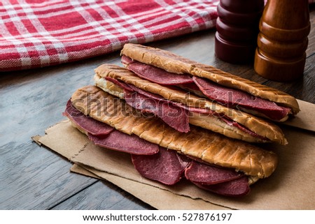 Dilli Kasarli / Beef Tongue Sandwich
