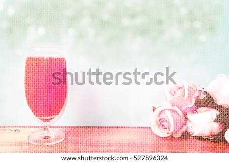 Abstract bokeh picture from ice , sackcloth surface texture for background, greeting cards, happiness festival, New years wishes sent to everyone you love