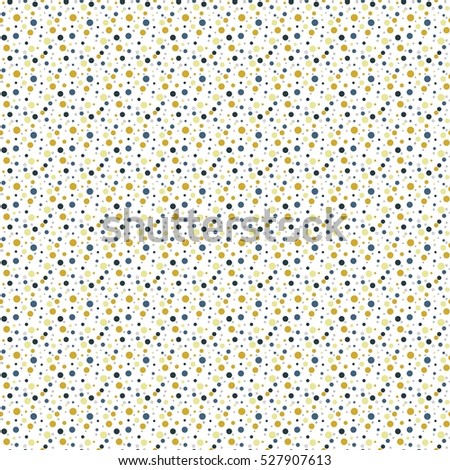 Polka dots. Abstract pattern. Vector seamless