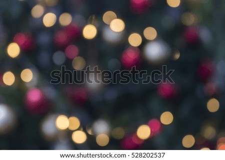 christmas bokeh light abstract holiday background