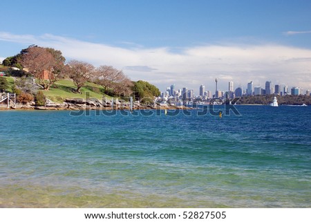 Beautiful view of Sydney from Lady Bay (Watson)