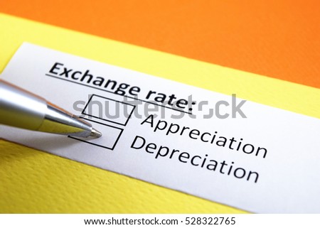 exchange rate: Depreciation