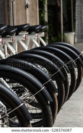 Bicycles parking
