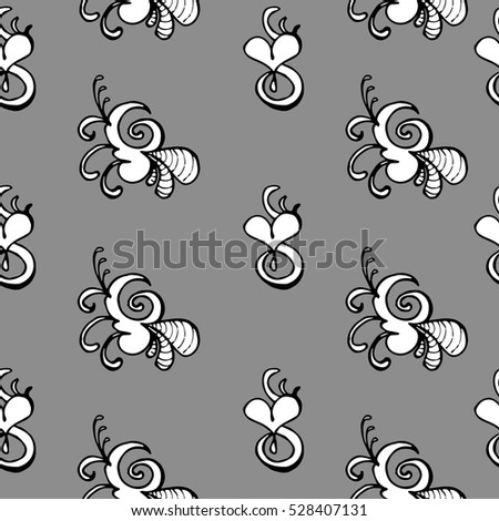 Meditation vector pattern set. Vintage decorative vector elements isolated. Hand drawn. Indian. Tattoo, spirituality, prints for t-shirts and other textiles.Coloring book for adults.