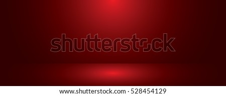 red gradient abstract background. panoramic or studio with blank space