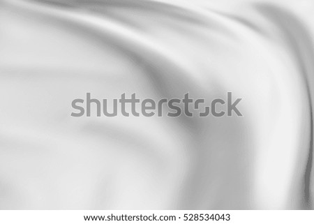 Abstract background. White cloth with soft waves