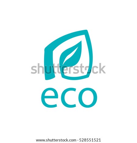 Vector logo eco