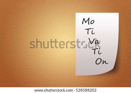 white paper bearing the words brown textured background