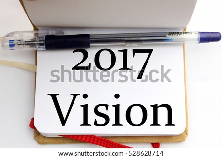 written on paper 2017 vision