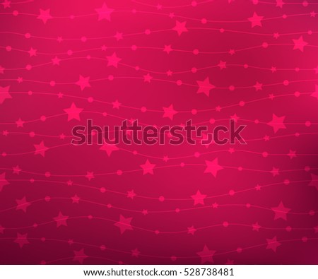 Holiday background, pattern with stars. Vector illustration.
