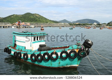 Generic Small Fishing Ship of Thailand