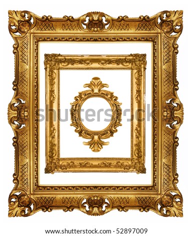 gold frames, similar sets available in my portfolio