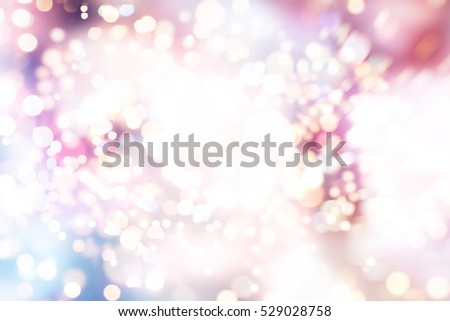 Festive background with defocused lights