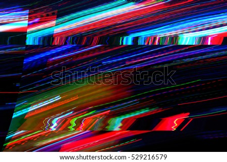 Glitch, Abstract lighting background.