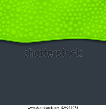green slime background