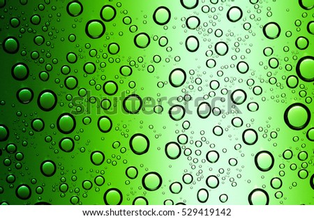 water drops on beer background