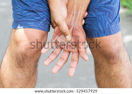 hand muscle injury
