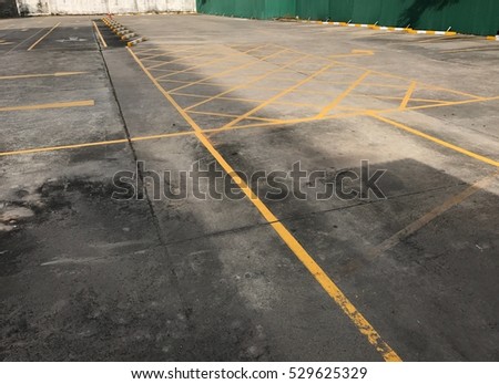 No Standing and Parking on background