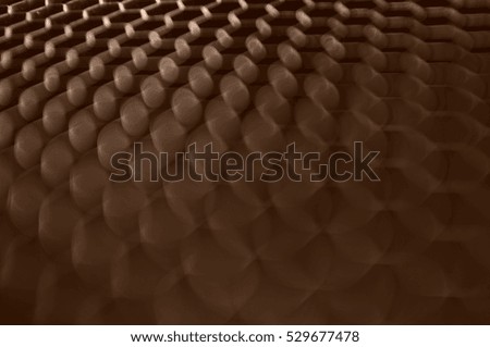 Abstract closeup of office furniture - sepia retro style