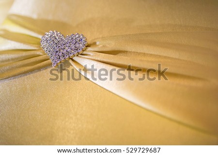 Wedding Notebook for well wishers (Selective focus)