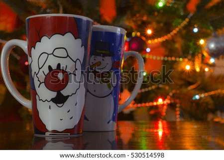 christmas cups