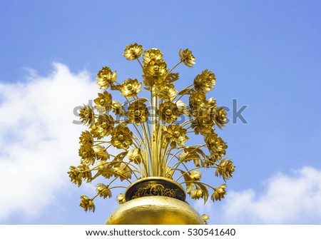  Golden Flower Traditional Thai style
