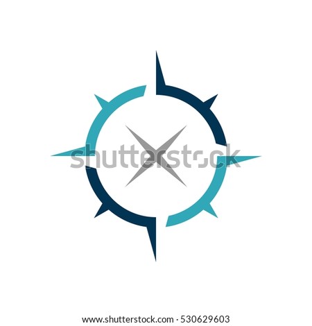 Compass vector Rose Logo Template Illustration Design. Vector EPS 10.