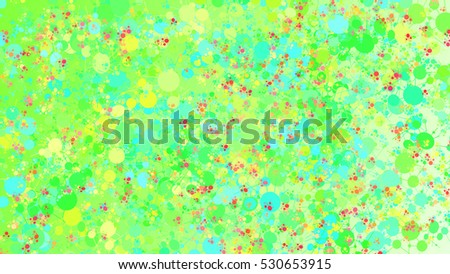 Abstract background (colorful with prevailing green color)