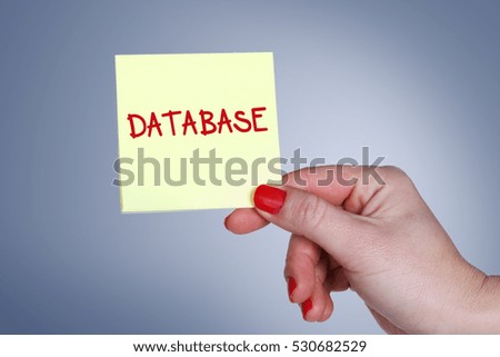 Database, Technology Concept
