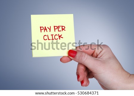 Pay Per Click, Technology Concept