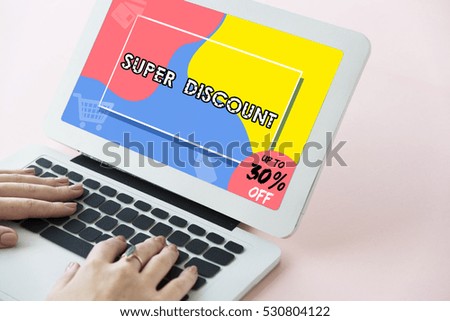 Online shopping promotion sale interface