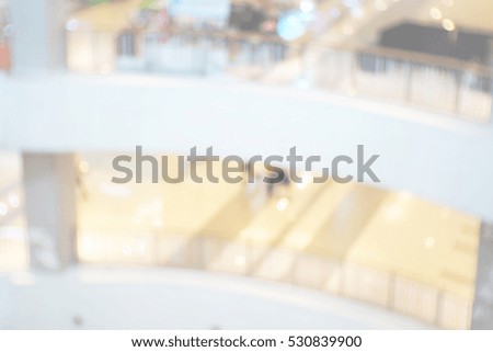 Blurred  background abstract and can be illustration to article of In the mall