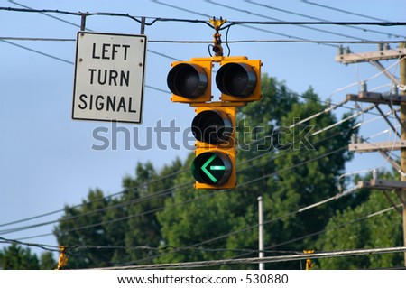 Left Turn Signal - Green