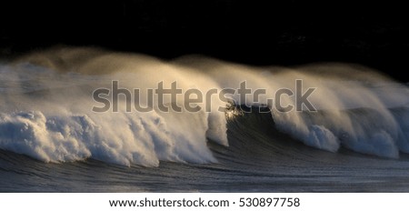 Huge Wave at Bondi Beach, Sydney Australia