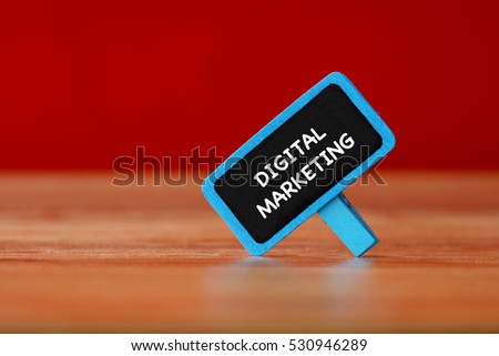 Digital Marketing, Technology Concept
