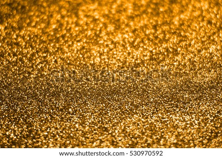 Glitter  lights on black background. Out-of-focus