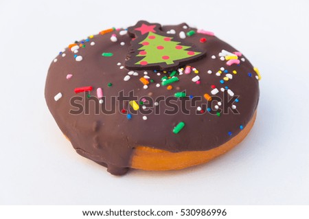 A doughnut or donut is a type of fried dough confectionery or dessert food.