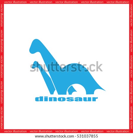 dinosaur vector icon