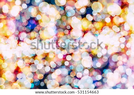 Abstract bokeh background.Can be used bokeh texture and bokeh background