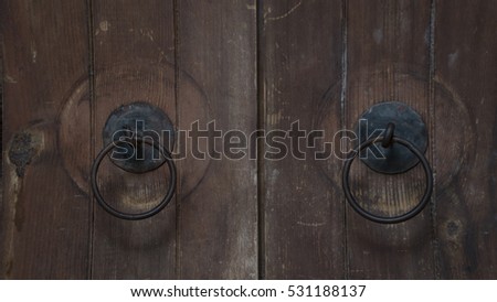 Old door knockers 