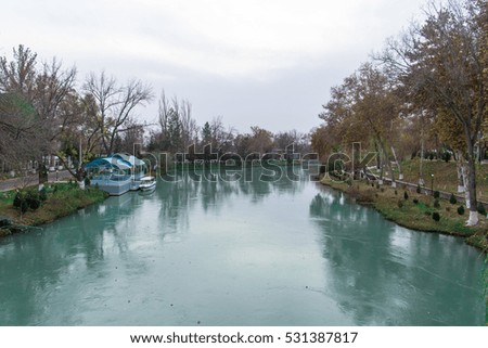 Tashkent city river