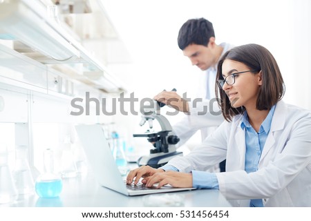 Technologies in science Royalty-Free Stock Photo #531456454