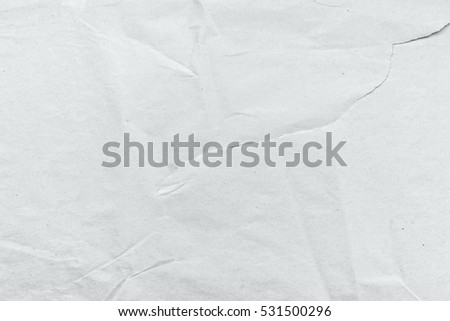 Crumpled paper for background Royalty-Free Stock Photo #531500296